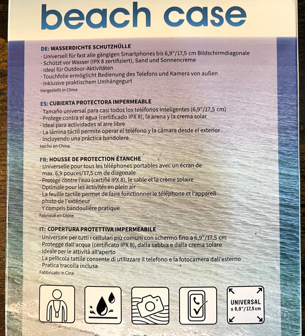 Lampes & Photographie: Generisch Stark Beach Case wasserdichte Schutzhülle – Neuf avec emballage d'origine à Oftringen par Vucki 3
