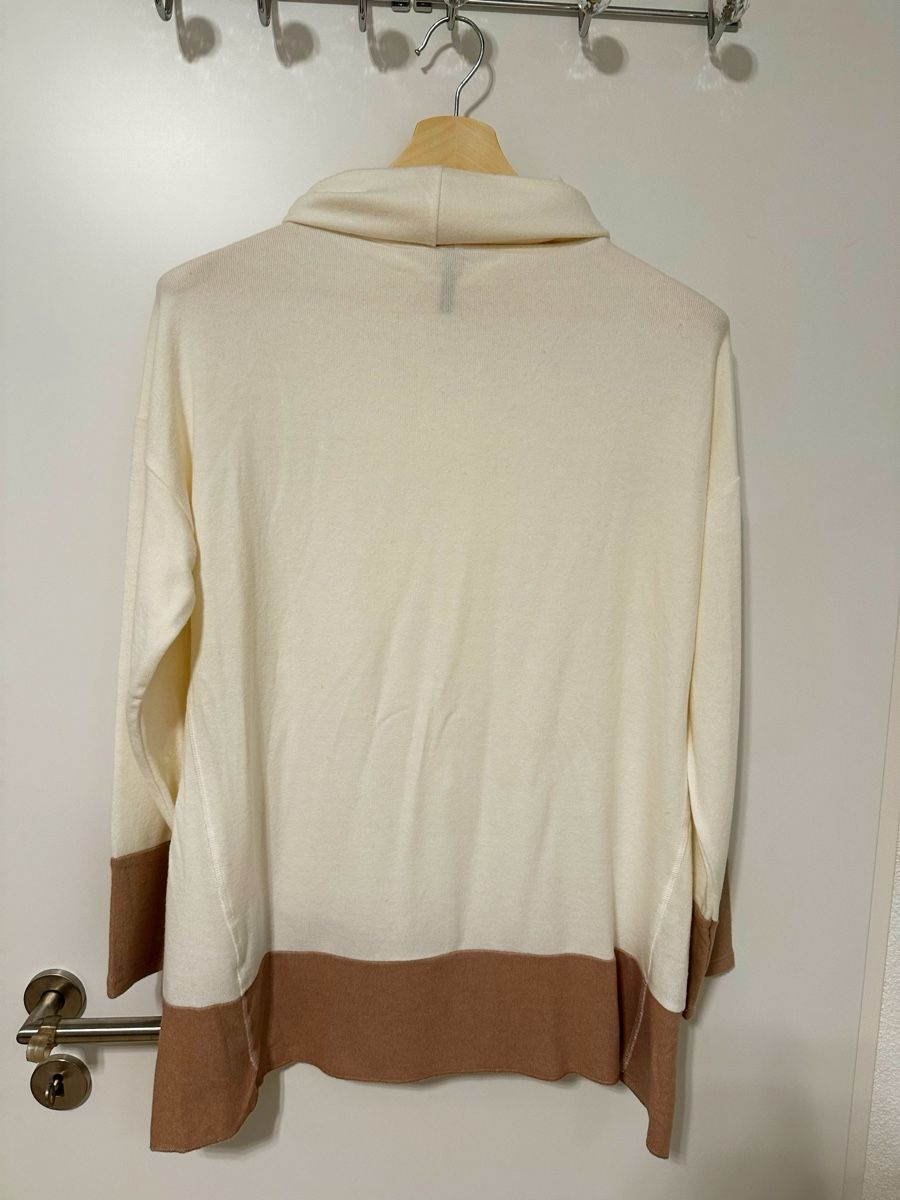 Pullover & Sweatshirts: Chicorée Damenpullover Gr. L Rollkragen beige kuschelig warm – Neu (gemäss Beschreibung) aus Eglisau von Brewster1 1