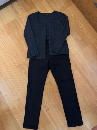 Set Strickjacke und Hose von Nile Gr. XL