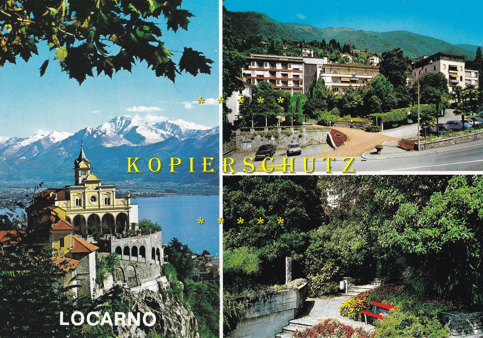 Cartoline postali: Locarno - Casa Sant'Agnese /ay – Usato da Hombrechtikon venduto da Rudolf07