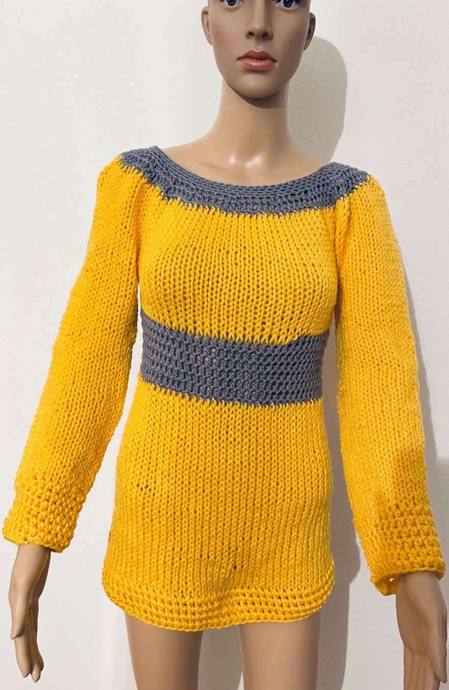 Maglioni & Felpe: Pullover Gelb Grau Neu – Nuovo e nell'imballaggio originale da Au ZH venduto da Jaggy4 2
