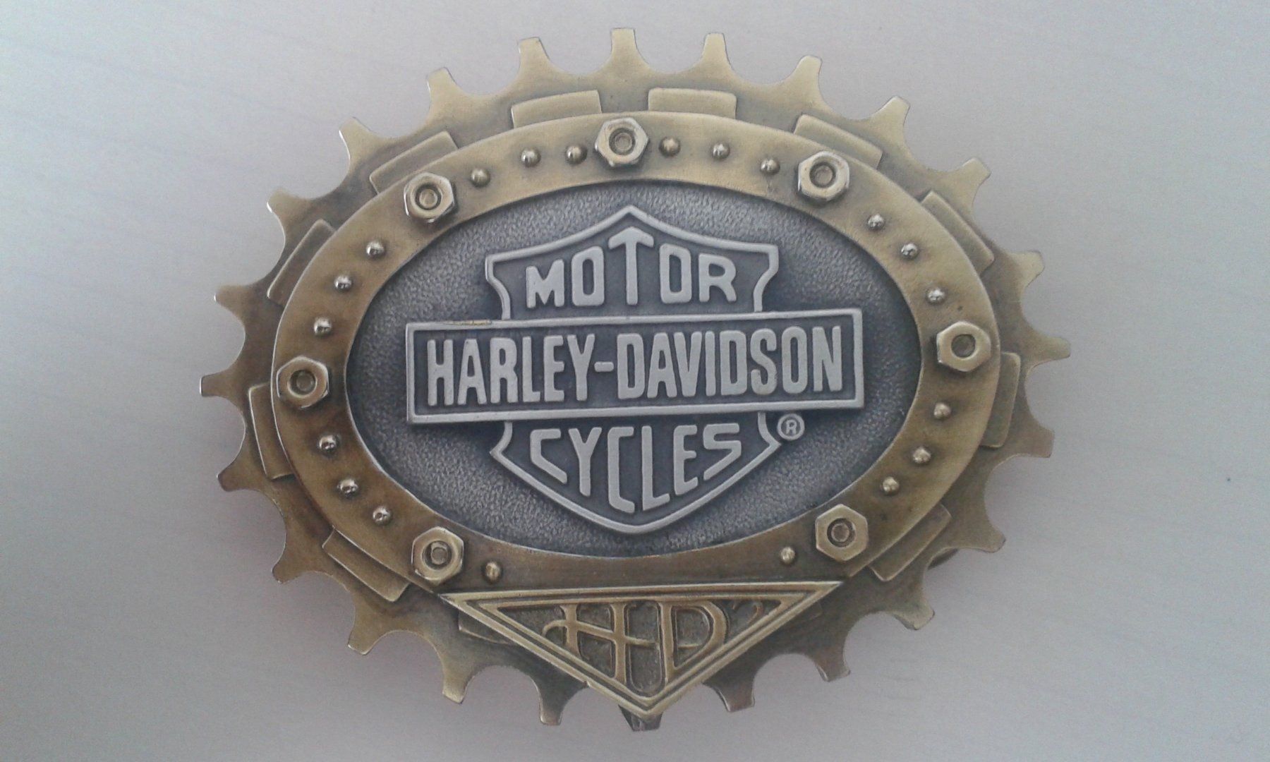 Harley-Davidson Fibbie per cinture: Harley-Davidson Classic Gürtelschnalle – Nuovo (secondo la descrizione) da Schinznach-Bad venduto da Chico_Bo