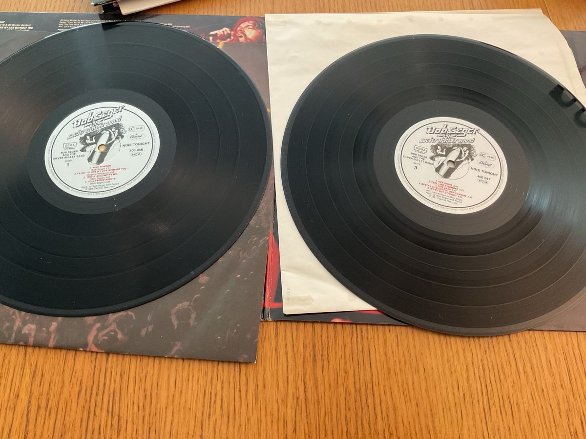 Dischi in vinile: Bob Seger Nine Tonight Doppel LP Vinyl 1981 – Usato da Steinach venduto da Quarkie 3