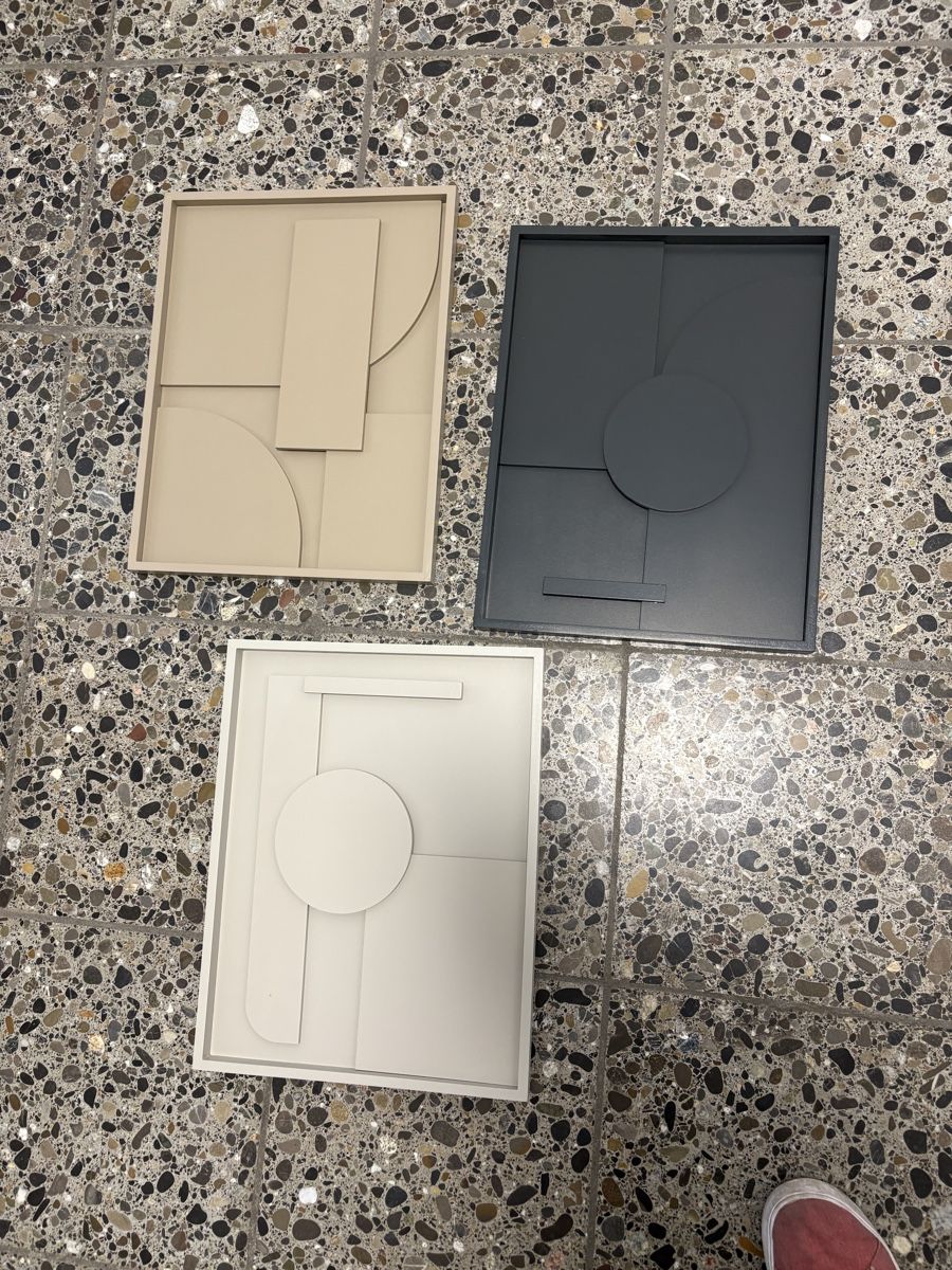 Dipinti: 3er-Set Wandbilder von Maisons du Monde – Usato da Wallisellen venduto da AgneseC12 1
