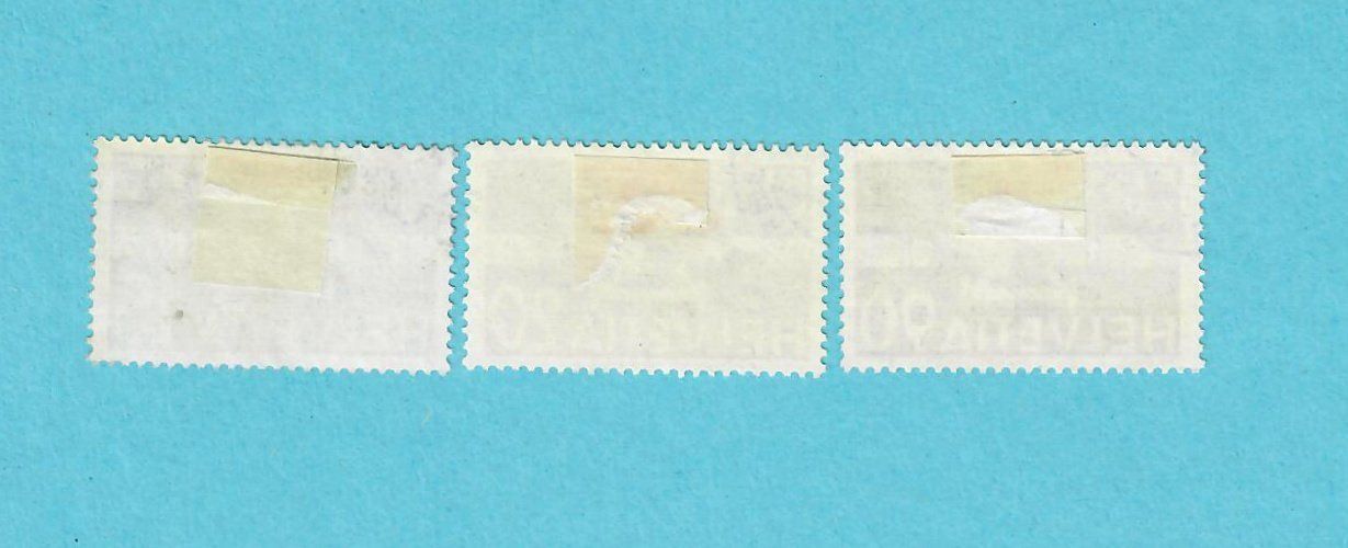 Alle Briefmarken: 1932 Flugpostmarken -Genf Nr.16-18 – Gebraucht aus Bützberg von Die.6.a 2