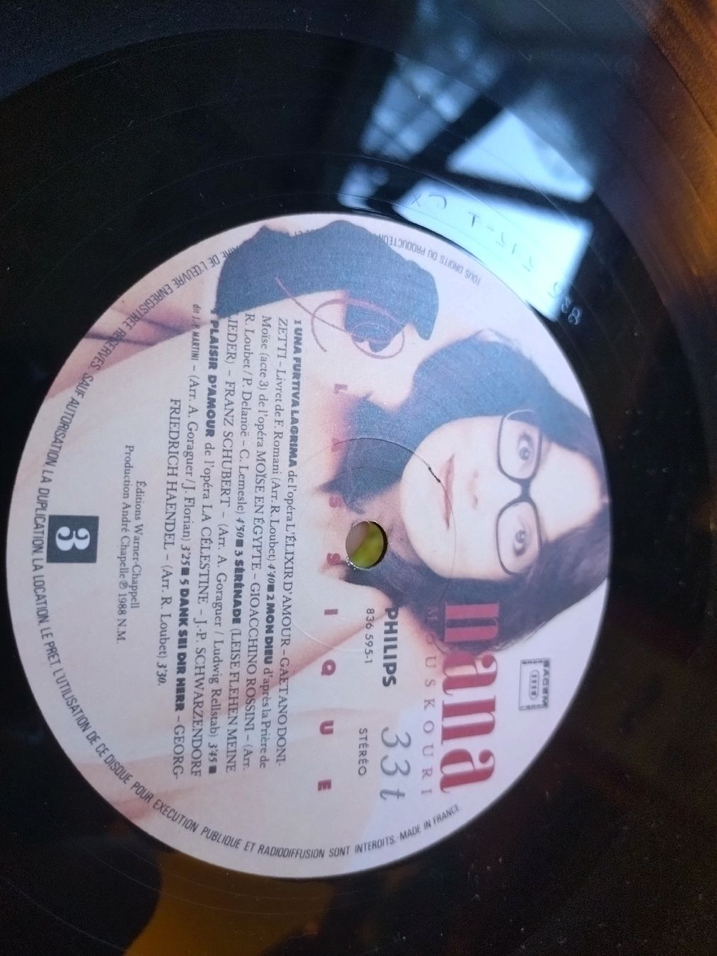Dischi in vinile: Vinyle Nana Mouskouri Classique  – Usato da Farvagny-le-Grand venduto da LaCaverne 3