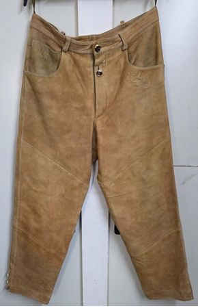 Hammerschmid Lederhose / Trachtenlederhose – Gr. 50