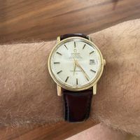 Omega Constellation Automatic Herren Uhr Gold Vintage Box