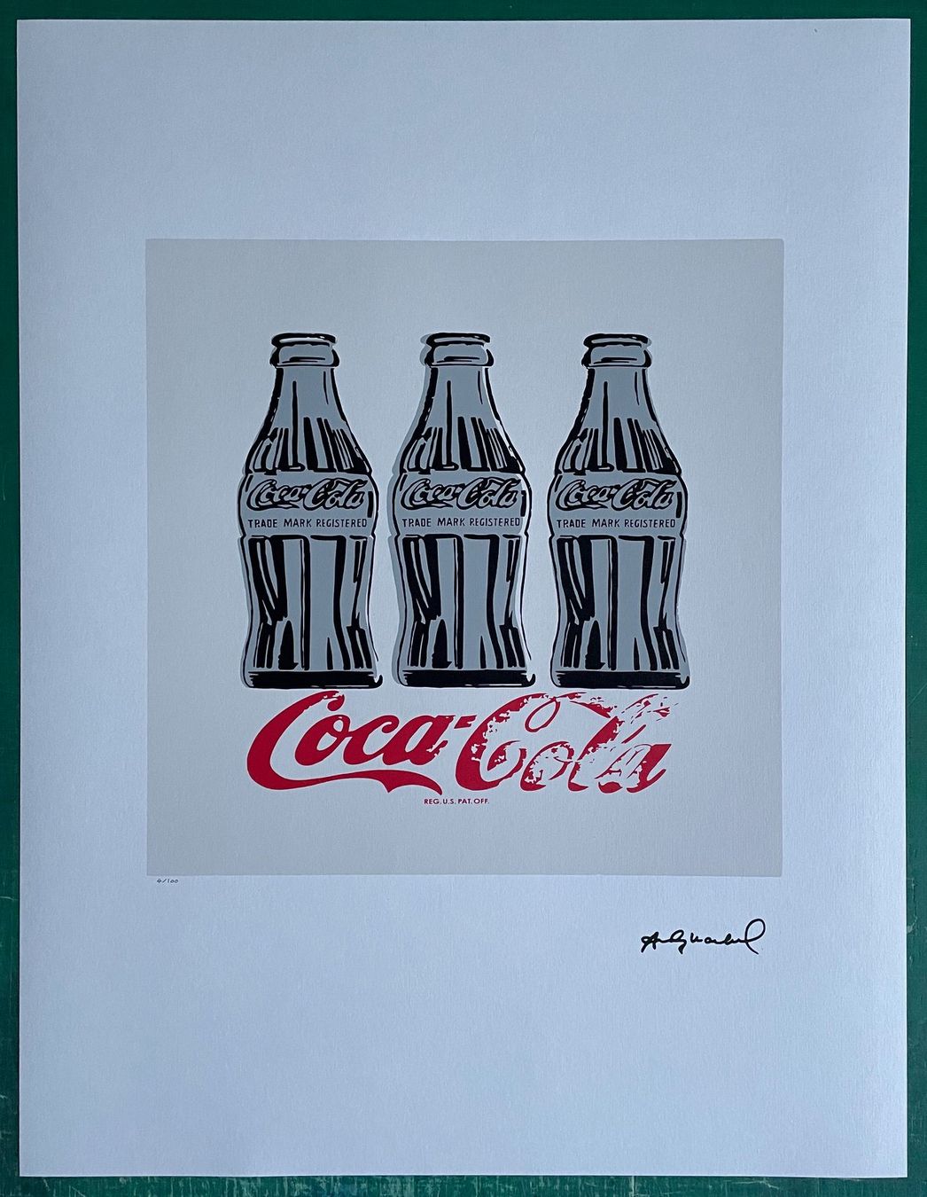 Altro in Stoviglie & Bicchieri: Andy Warhol - Coca Cola 3 Bottles 4/100 – Nuovo e nell'imballaggio originale da Adligenswil venduto da O_D_E_O_N 1