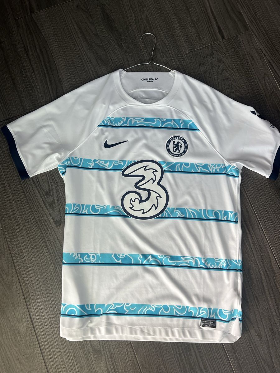 Nike Canottiere & Pantaloni: Chelsea away jersey white – Nuovo (secondo la descrizione) da Villars-Ste-Croix venduto da Maaaat