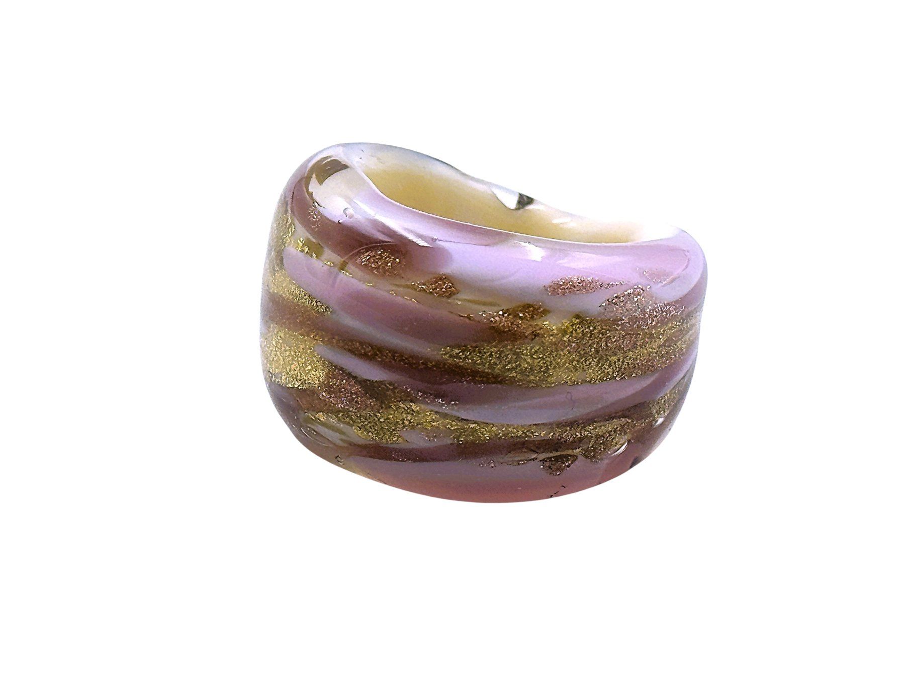 Murano Anelli: Ring Murano Glas G 52 Breite 17mm – Nuovo e nell'imballaggio originale da Oberkulm venduto da Murano-Schmuck 1