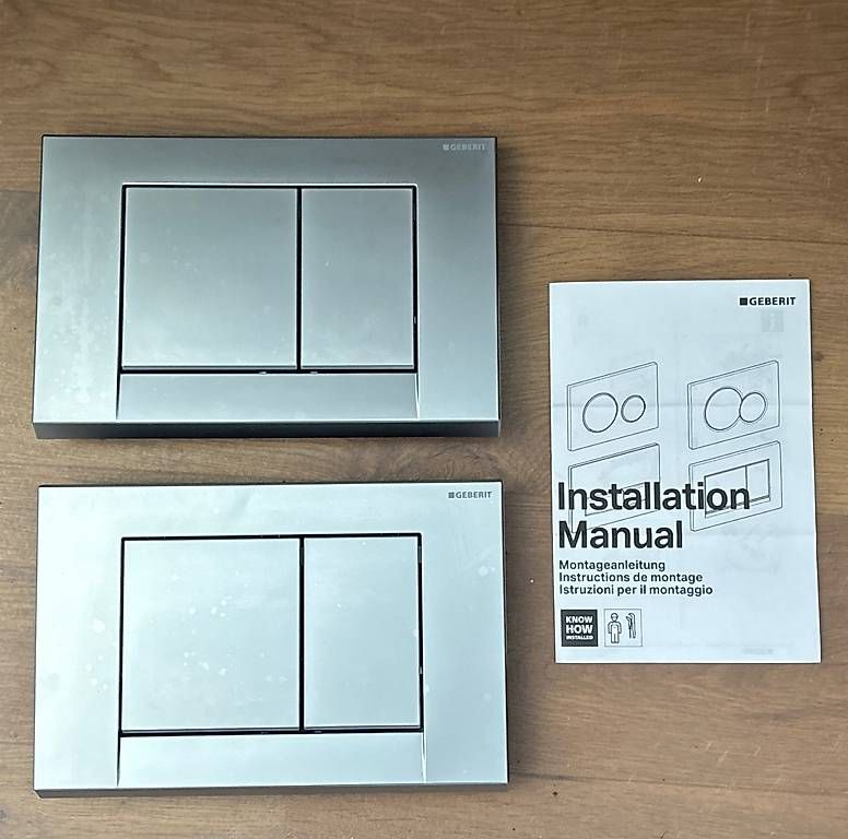 Geberit WC: Geberit Sigma20 Betätigungsplatte gebraucht – Gebraucht aus Gossau SG von RebeccaKoenig 1