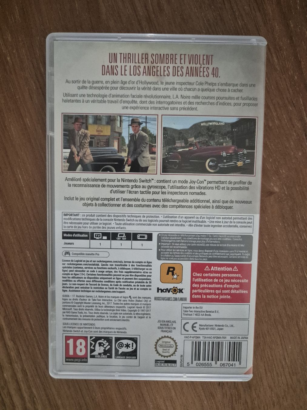 Nintendo Spiele: Nintendo Switch L.A. Noire – Neu (gemäss Beschreibung) aus Zürich von CCGhost89 1