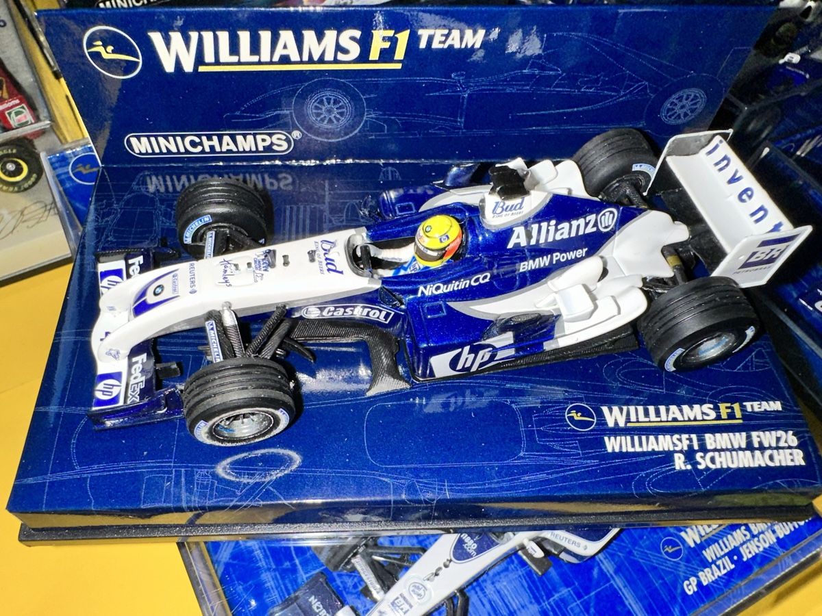 Williams Modellini d'auto: Williams collection Formule 1 – Nuovo (secondo la descrizione) da Ecublens VD venduto da acbox2000 2