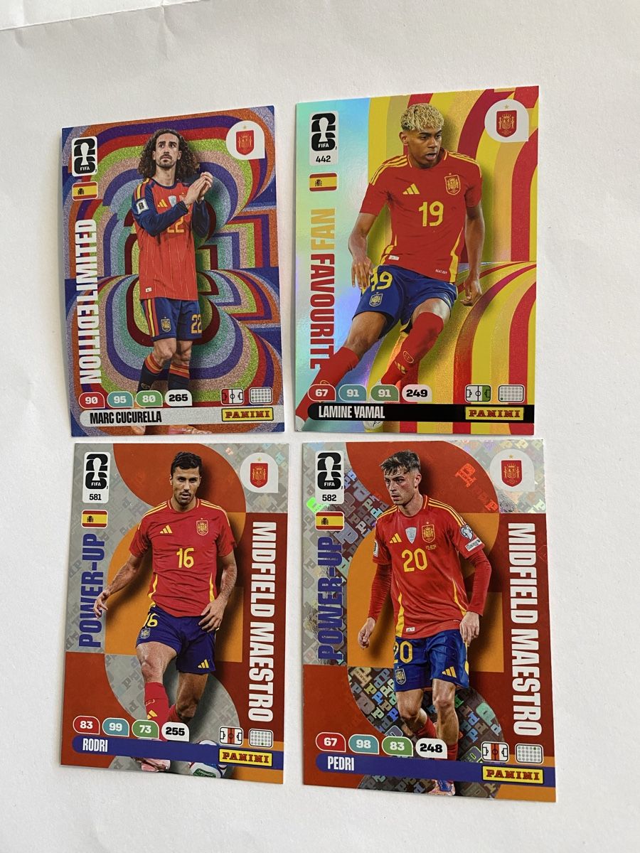 Panini Carte collezionabili: Panini Trading Cards - Spanien Team - 4 Karten - Top! – Nuovo (secondo la descrizione) da Zürich venduto da Nini0926