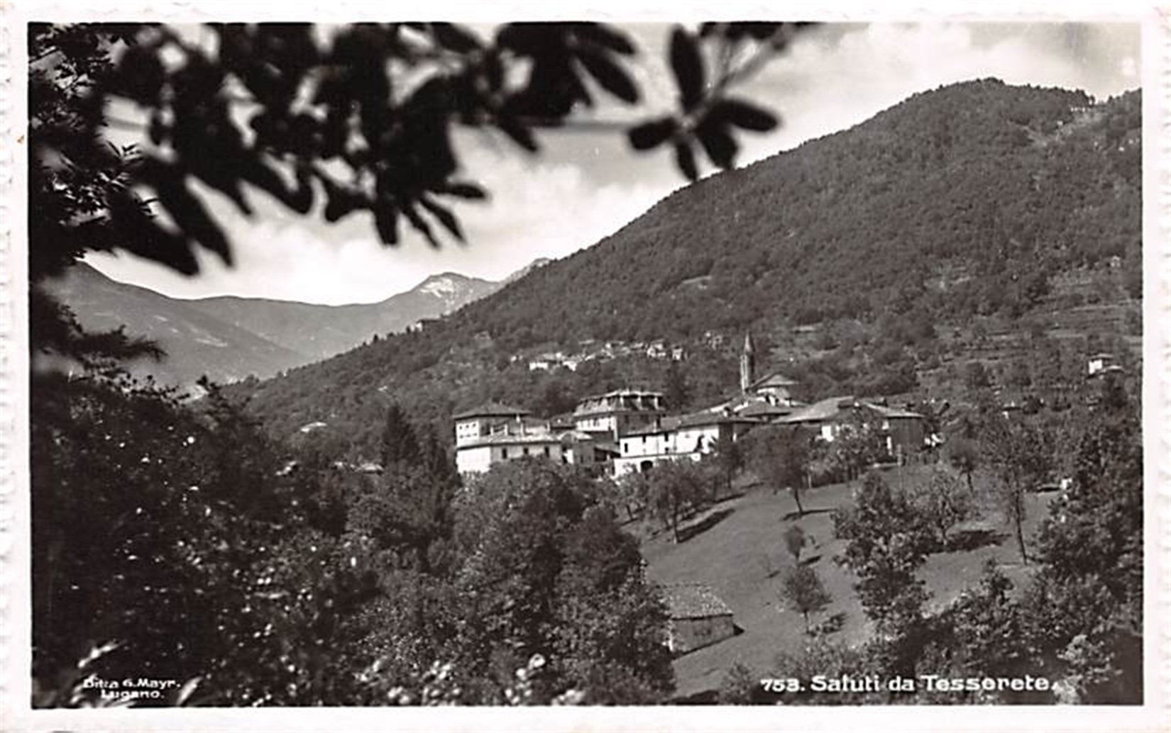 Cartoline postali: Tesserete, Saluti da Tesserete – Usato da Ottikon b.Kemptth. venduto da Neptun1974
