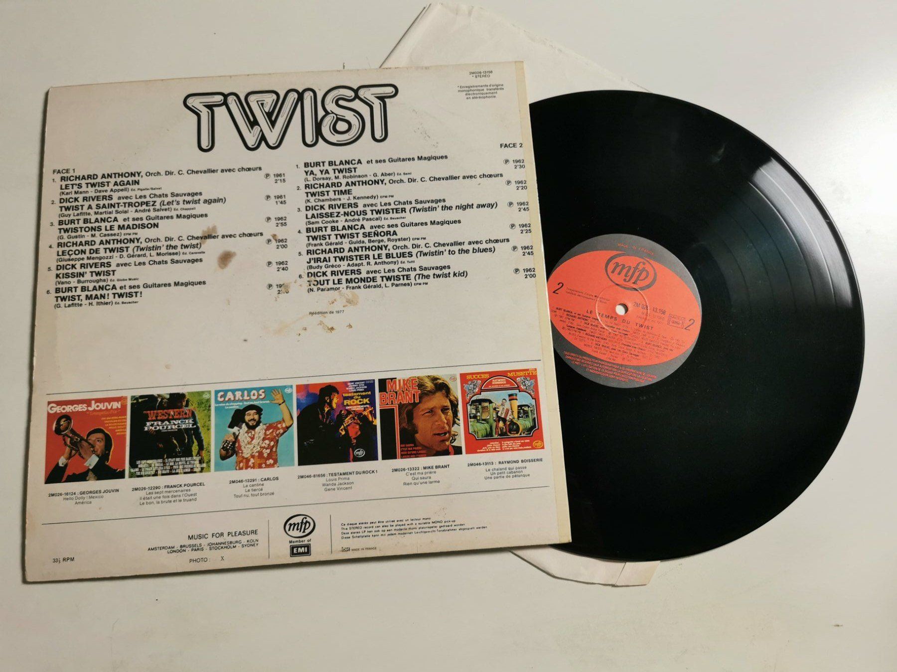 Dischi in vinile: LES CHATS SAUVAGES - TWIST – Usato da Grafenried venduto da House-of-Oldies 1