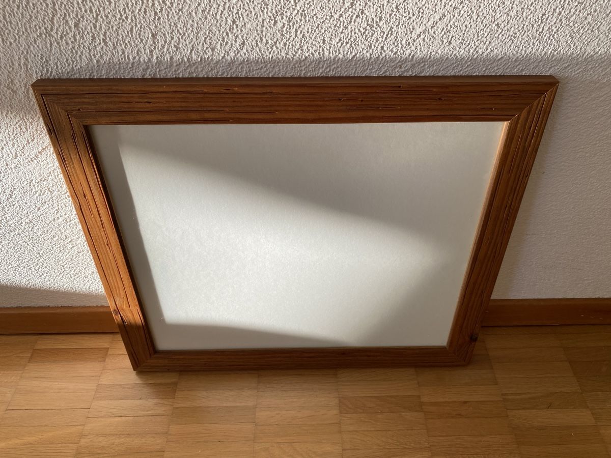 Cornici: Zwei Bilderrahmen Holz Chalet-Stil – Usato da Birmensdorf ZH venduto da schoesche88 4