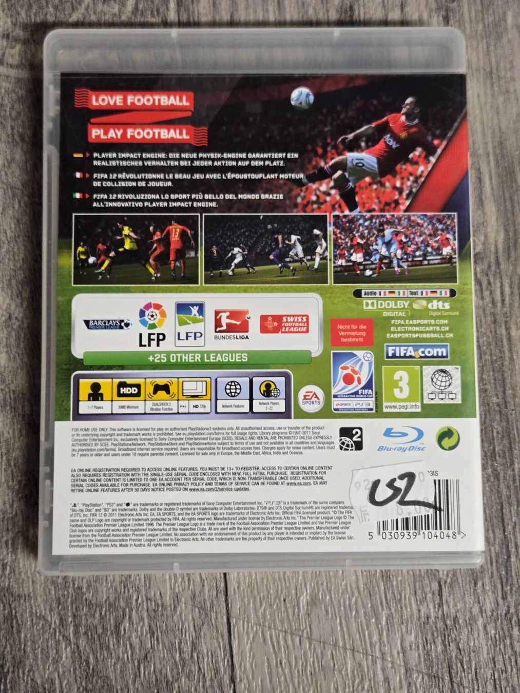 Giochi: Fifa 12 - PS3 – Usato da Crémines venduto da Blakedrake 1
