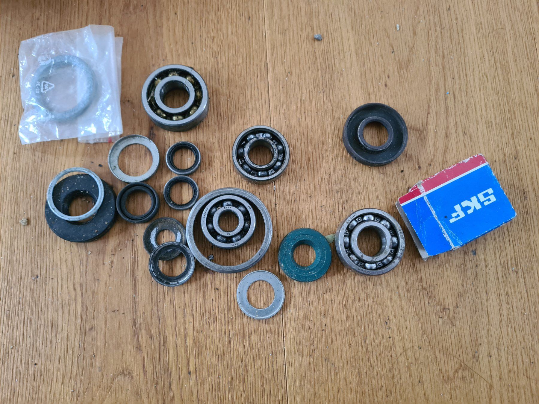 Puch Mofas: Diverse Lager und Simmeringe zt. NOS – Gebraucht aus frümsen von Sailem 1