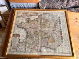 Alte Karte Frankreich (11)