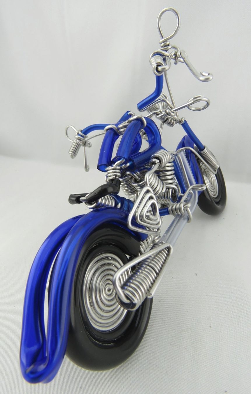 Kit di modellismo & Modellini statici: MOTORRAD - Handarbeit aus Draht - Neu – Nuovo (secondo la descrizione) da Grenchen venduto da Yamahwildstar16 3