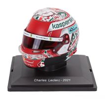 Charles Leclerc Ferrari Formel 1 Helm 1:5 - 2021 Italien