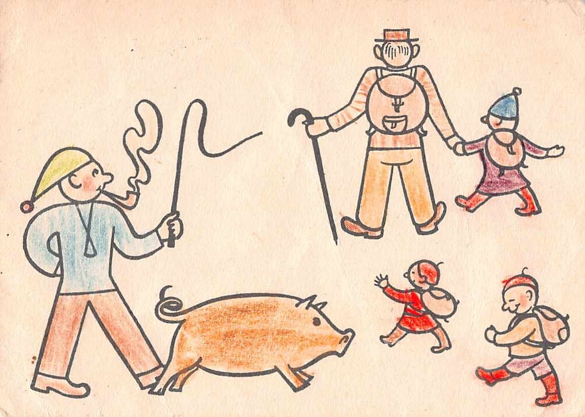Cartoline postali: 2 WERBE-Karten CARLIT - Spiele um 1940 – Usato da Winterthur venduto da SchatzchischtliWinti 2