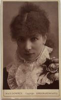 VINTAGE, W.& D. Downey, Sarah Bernhardt, Kameliendame, 1882!