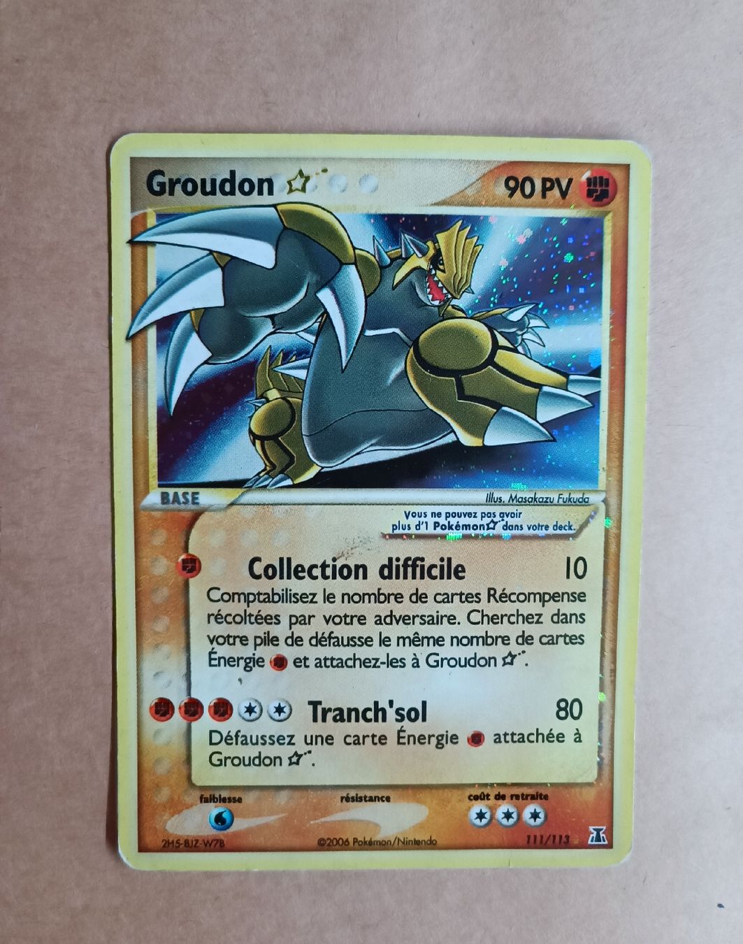 Cartoline: Groudon gold star 111/113 – Usato da Corpataux venduto da Karagheuz 1