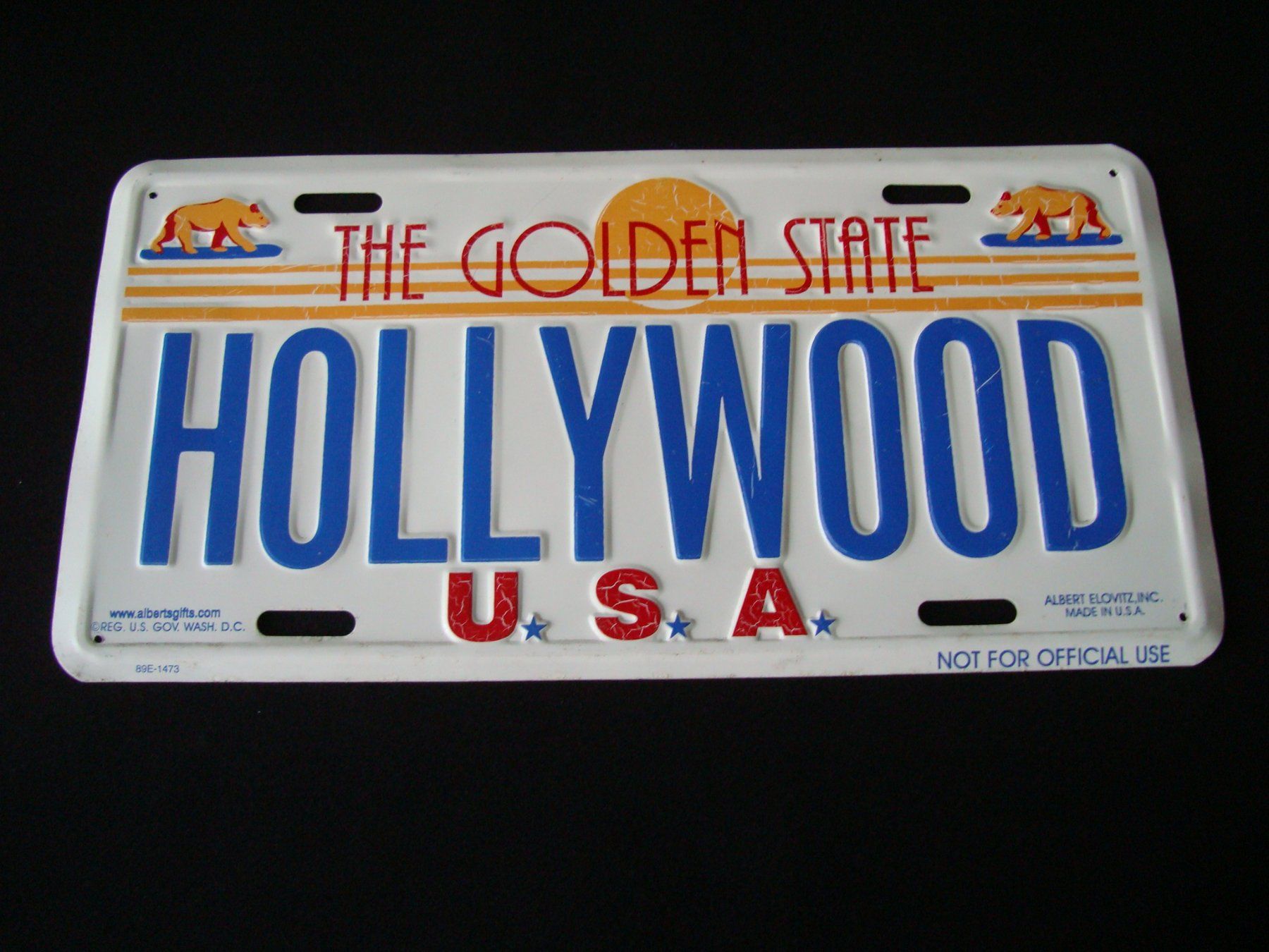 Insegne: CALIFORNIA HOLLYWOOD – Usato da Scherz venduto da 5246