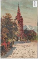 La Tour de Peitz pres Vevey - Litho
