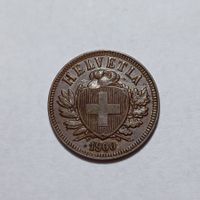 2 Rappen 1900 vz-unz