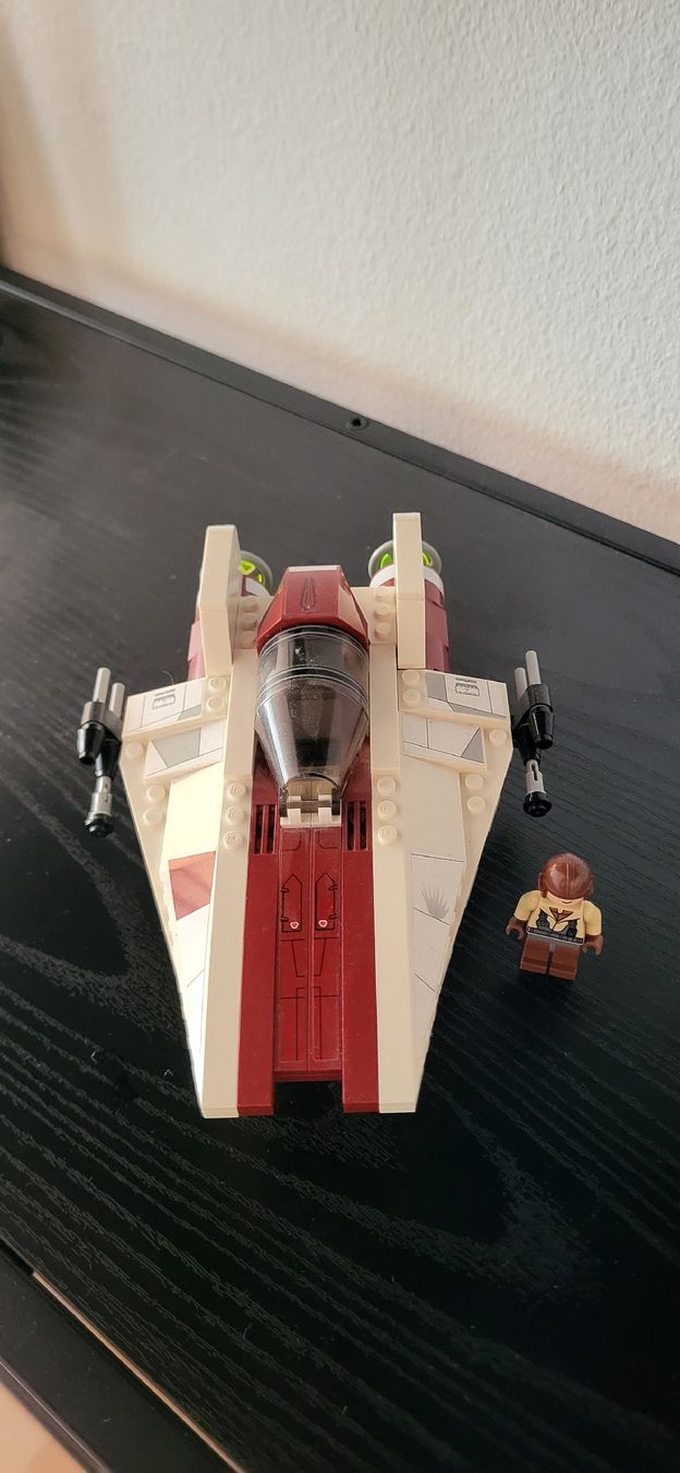 Lego Giocattoli: Lego Star Wars A-Wing mit Pilot – Usato da Zürich venduto da thefrxion 1