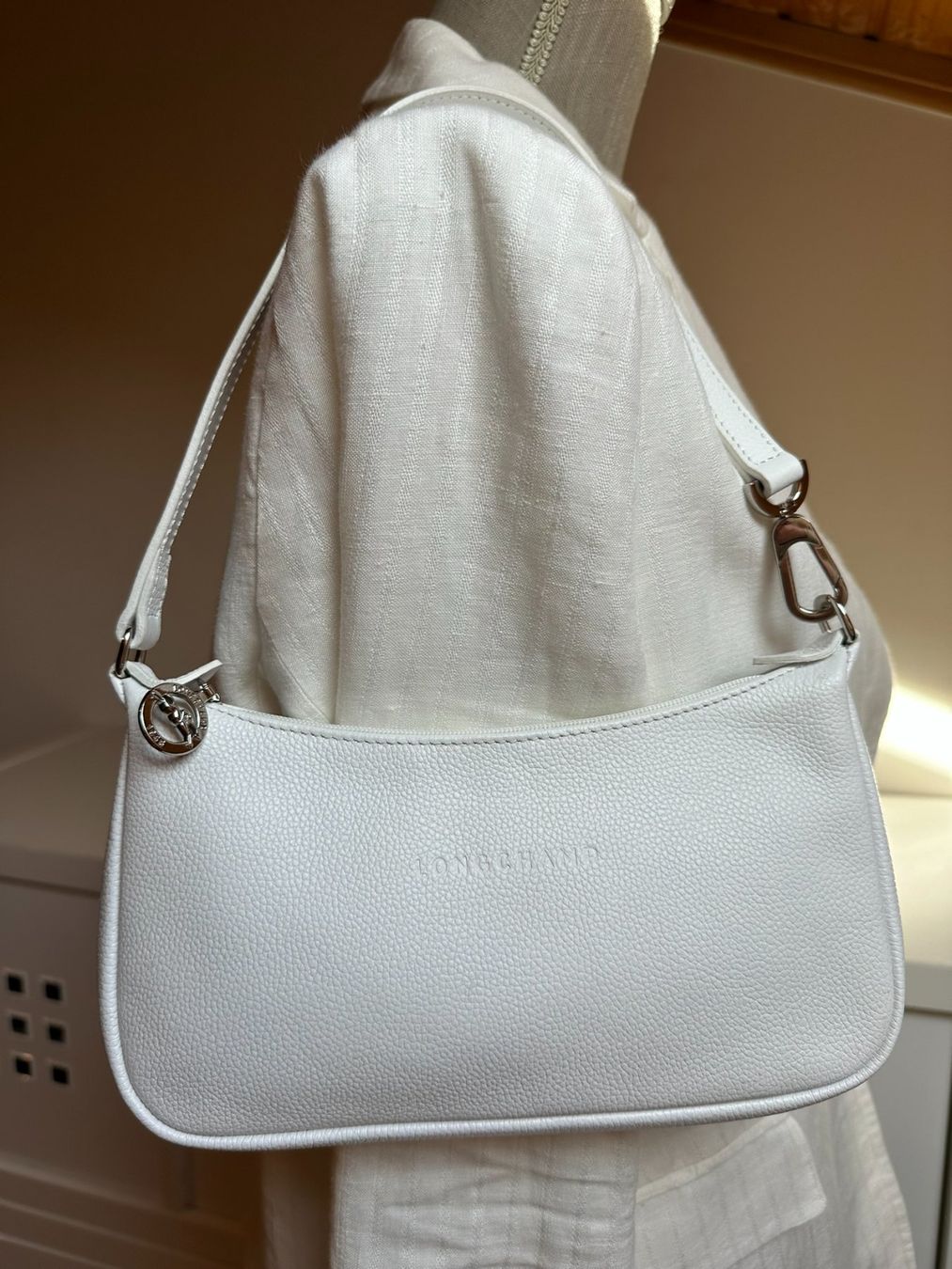 Longchamp Sacs femmes: Longchamp sac baguette blanc – Neuf (Voir description) à Bernex par euma1976 1
