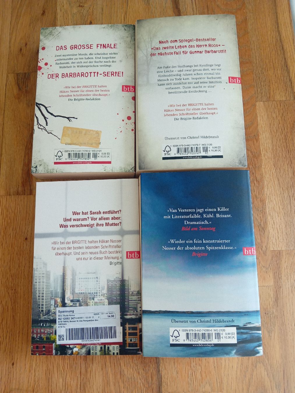 Libri: Hakan Nesser 4-Bücher – Usato da Zürich venduto da Mig_fpy8 1