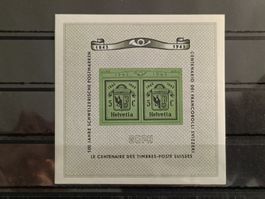 1943 Nat. Briefmarkenausstellung ungestemelt*