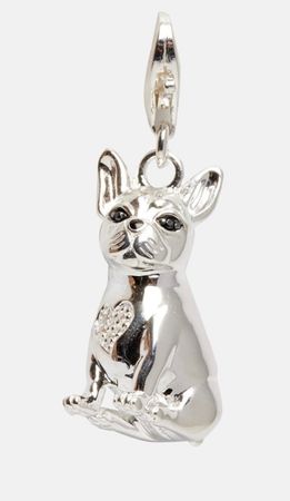 Thomas Sabo Charm Anhänger Hund Bulldogge Mops Silber 925