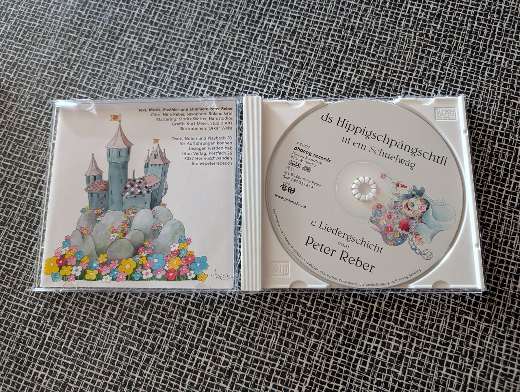CDs: CD Peter Reber ds Hippigschpängschtli – Gebraucht aus Nänikon von Haexli_70 1