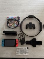Nintendo Switch mit Zubehör, Ring-Fit guter Zustand