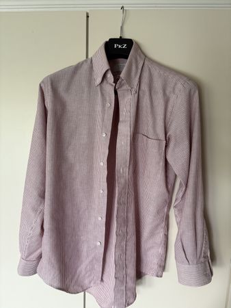 Arrow Dover Striped Shirt, Cotton Blend, Size 15, Great!