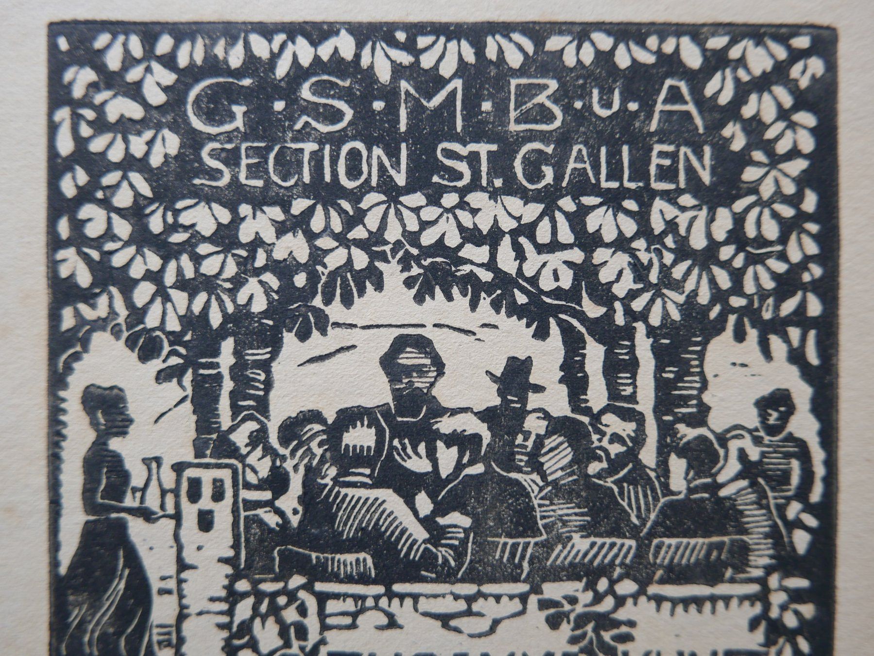 Libri: HOLZSCHNITT C. E. GRAF 1919 GSMBA ST. GALLEN – Usato da Balgach venduto da Zwischenraum 2