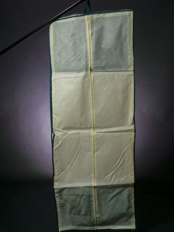Demiawaking Kleidersack Aus PEVA – Staubdicht, Transparentes Fenster, Größe L (110 Cm Hoch), Für Kleiderschutz Im Schrank