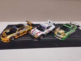 Set Scalextric Porsche mit Frontlicht