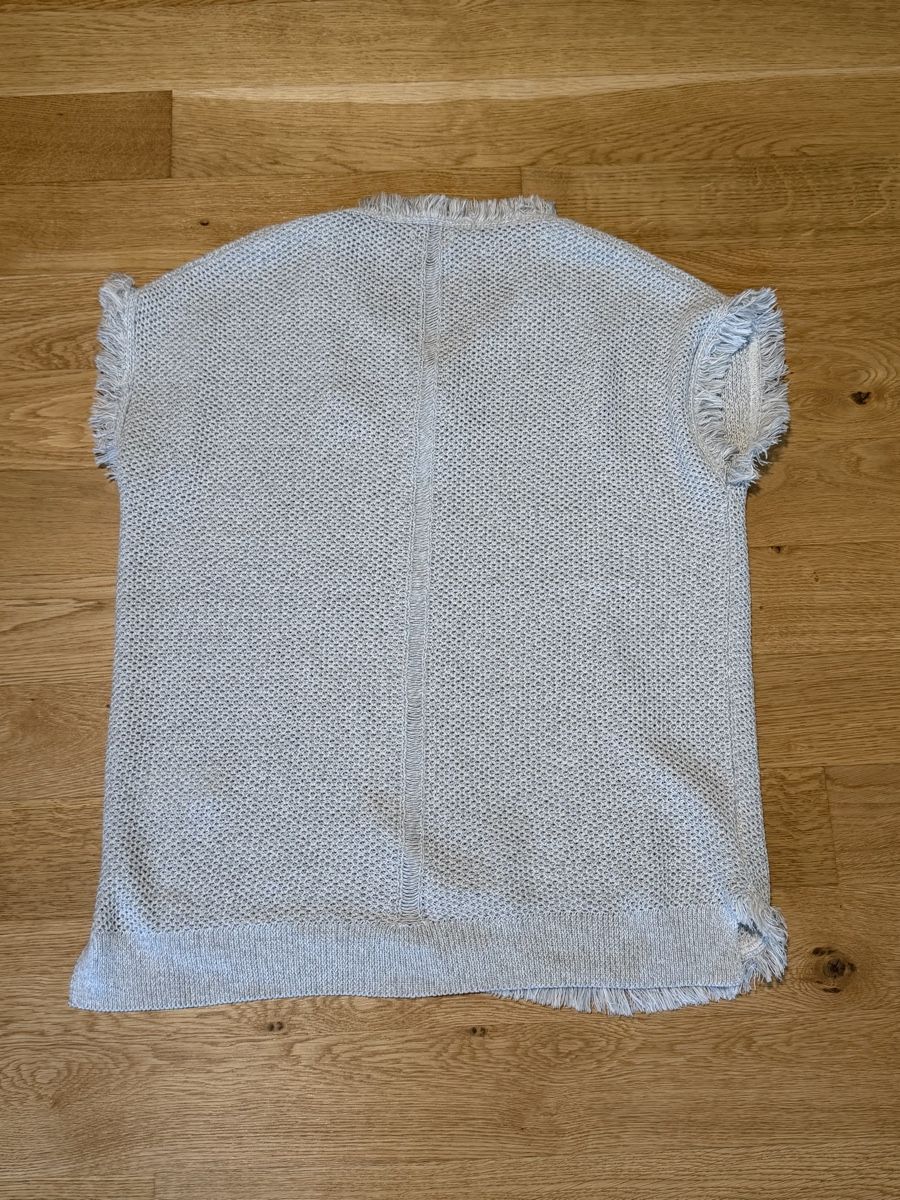 Maglioni & Felpe: WEISSER STRICKPULLOVER MIT FRANSEN – Usato da Zürich venduto da dbu_s8p2 3