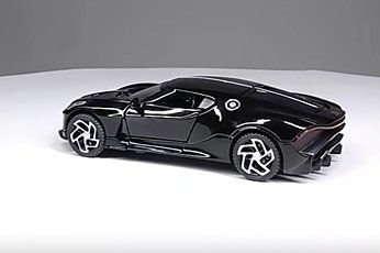 Bugatti Modellini d'auto: Bugatti "La voiture noire" Modellauto 1/32 – Nuovo e nell'imballaggio originale da Ettingen venduto da SwissHellcat 2