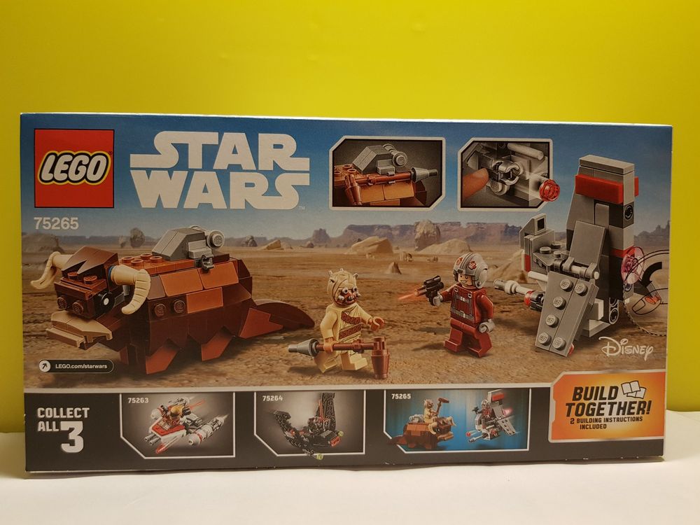 LEGO 75265 Star Wars T-16 Skyhopper vs Bantha Microfighters | Kaufen ...
