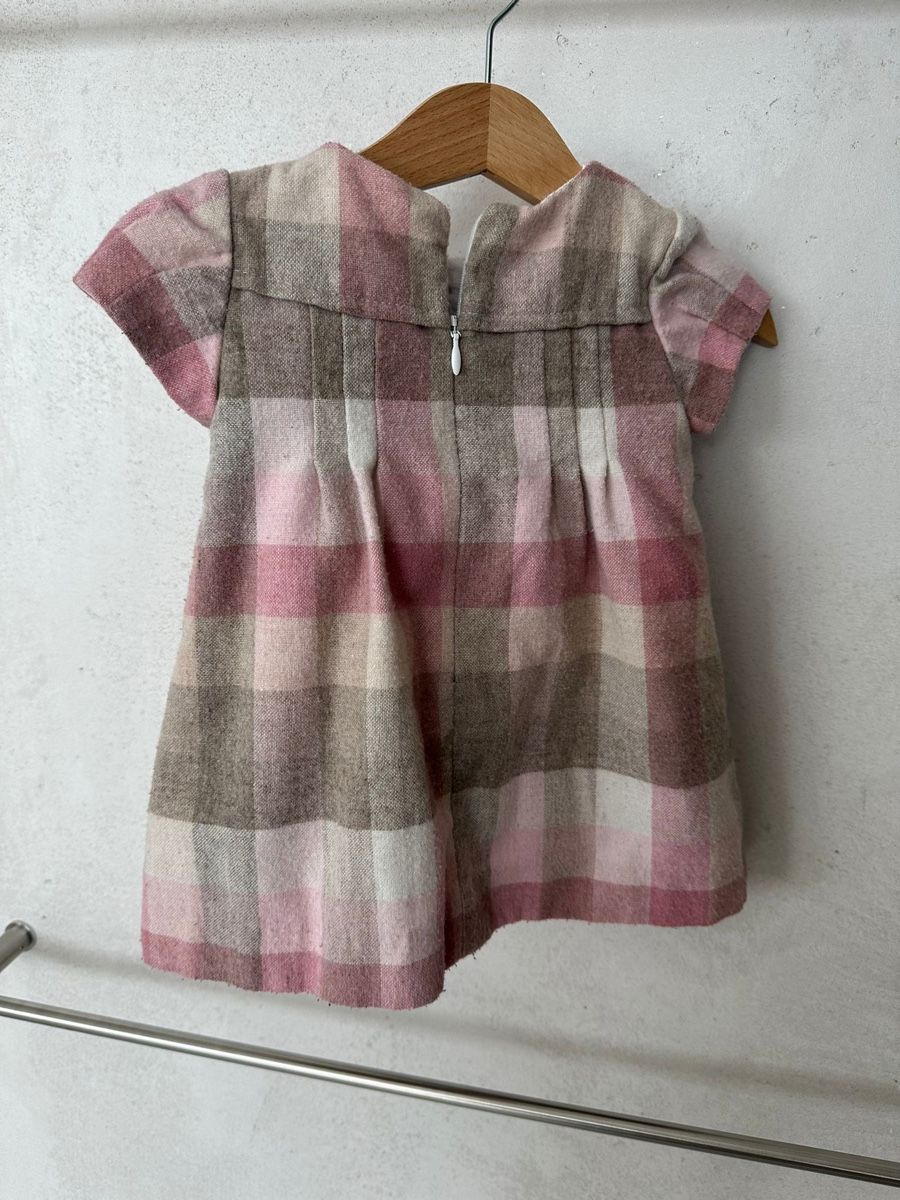 Kostüme: Mayoral Mädchenkleid Gr. 9M rosa Karo Herbst – Gebraucht aus Triboltingen von muehlepark6you 1