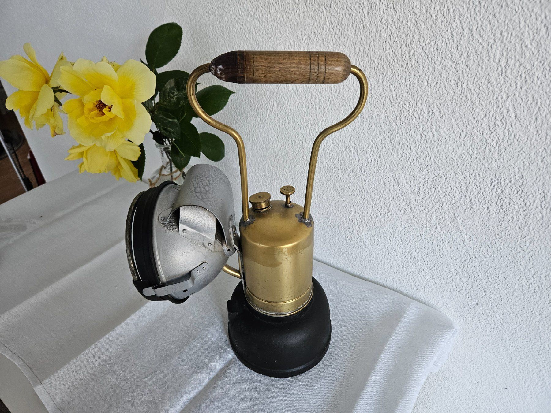 Lampes: Originale antike Grubenlampe / Karbidlampe – D'occasion à Untervaz par FullFlap777 1