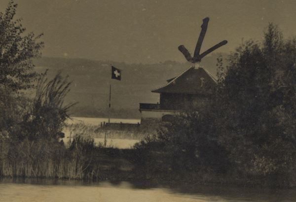 Cartoline postali: AK THUN - Thunersee - Clubhaus - 1929 – Usato da Kirchberg BE venduto da Mgh 2